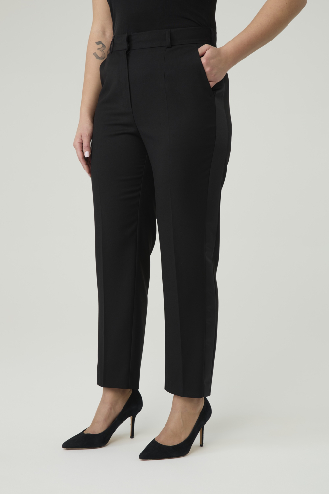 Брюки классические с лампасами