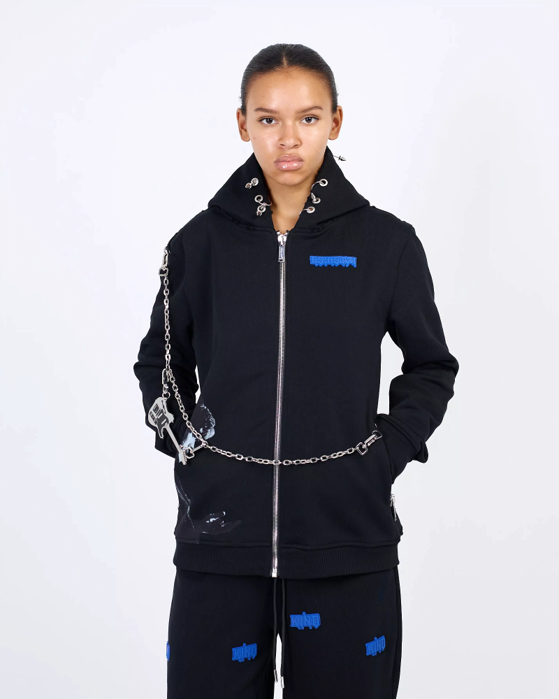 Худи ZIP KINO 2ND RELEASE BLACK