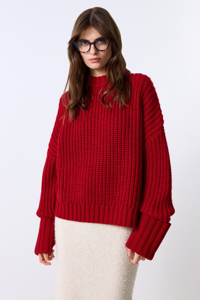 Джемпер с добавлением шерсти