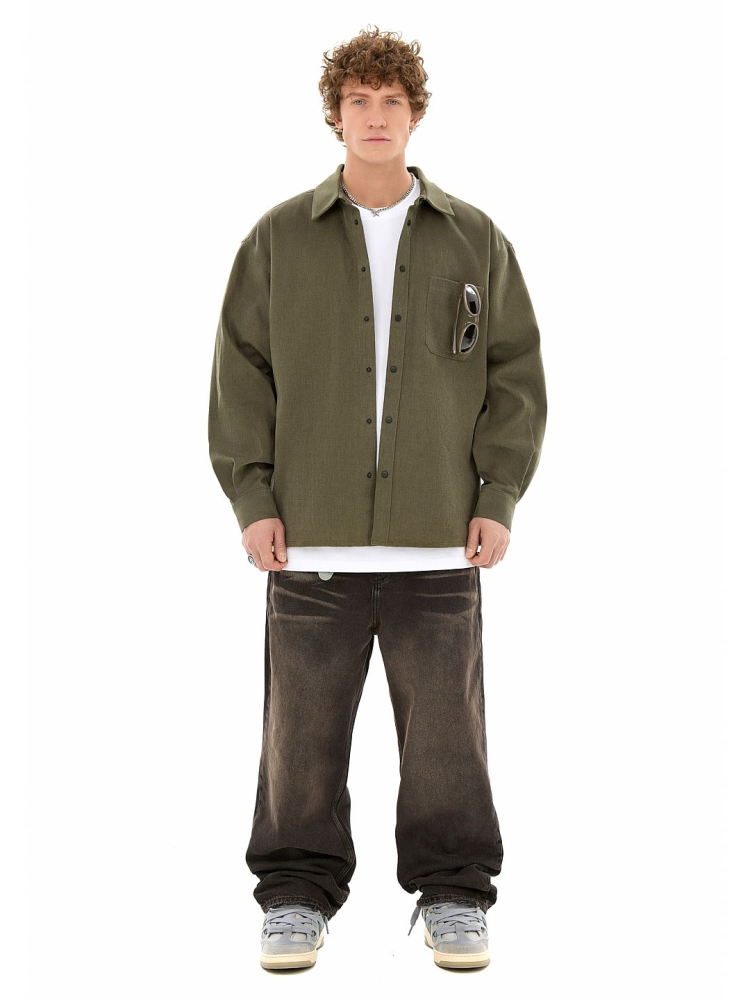 Рубашка из денима