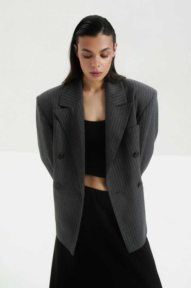 Пиджак с поясом