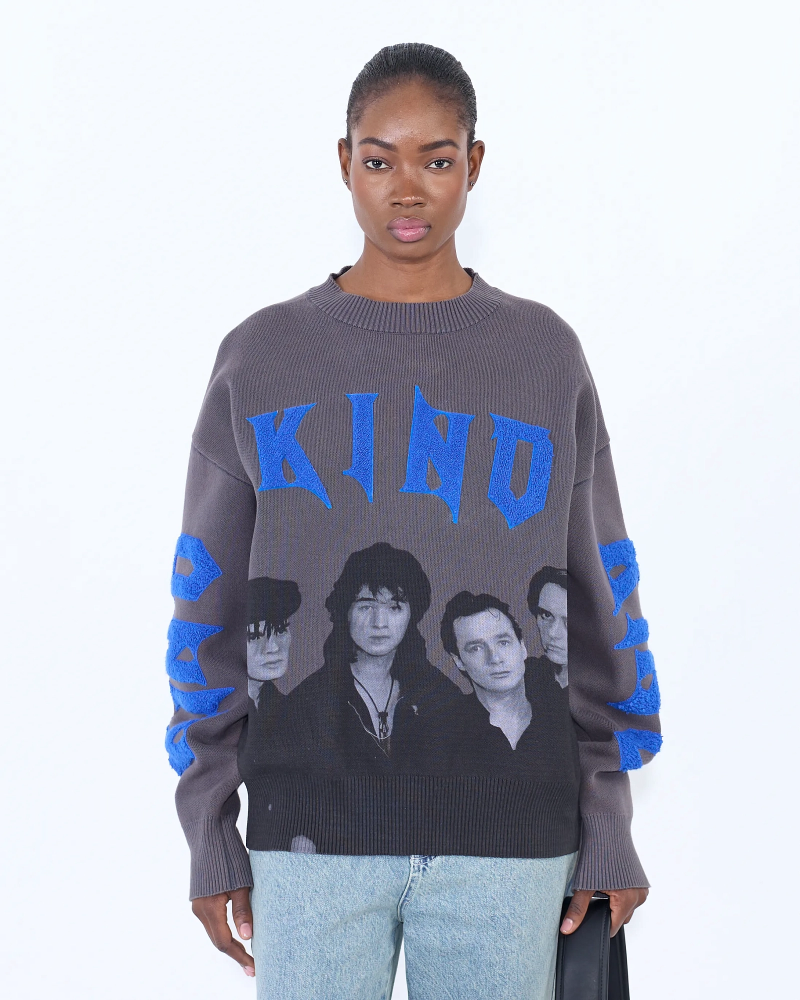 Джемпер KINO BAND WASHED GREY