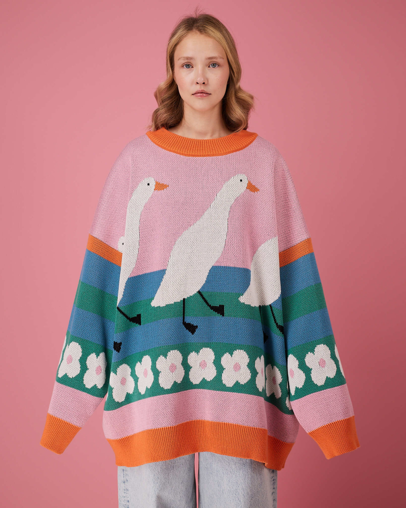 Свитер питерские чайки