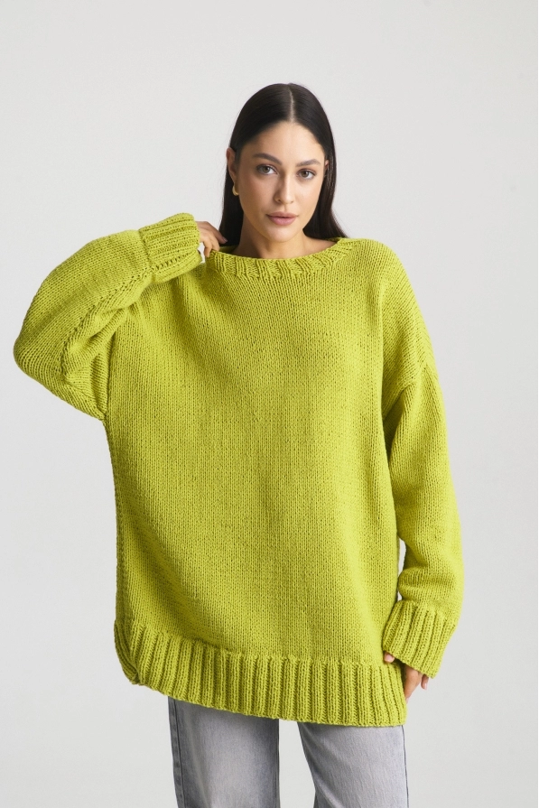 Джемпер Hand made Lime