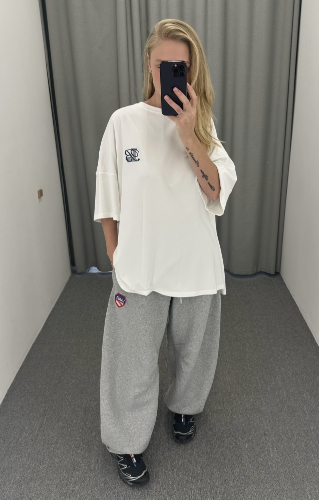 Футболка объемная HERITAGE WHITE