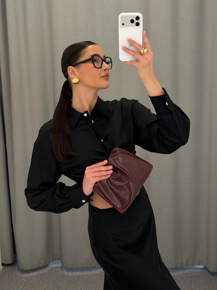 Укороченная рубашка