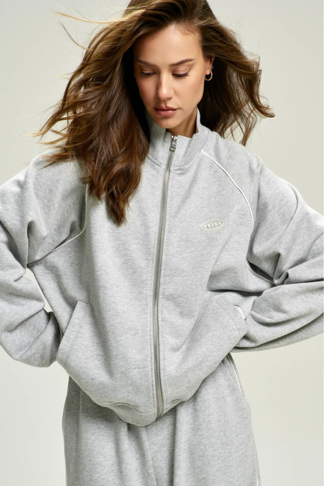 Олимпийка с кантом Grey Melange