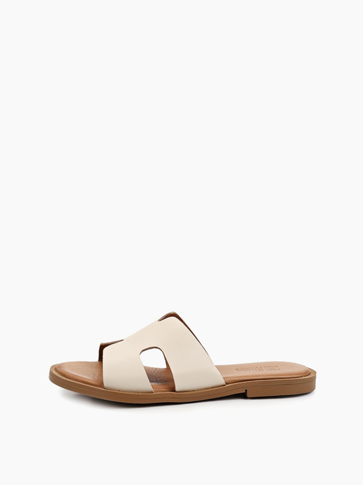 Мюли шлепки PREMIUM из натуральной кожи