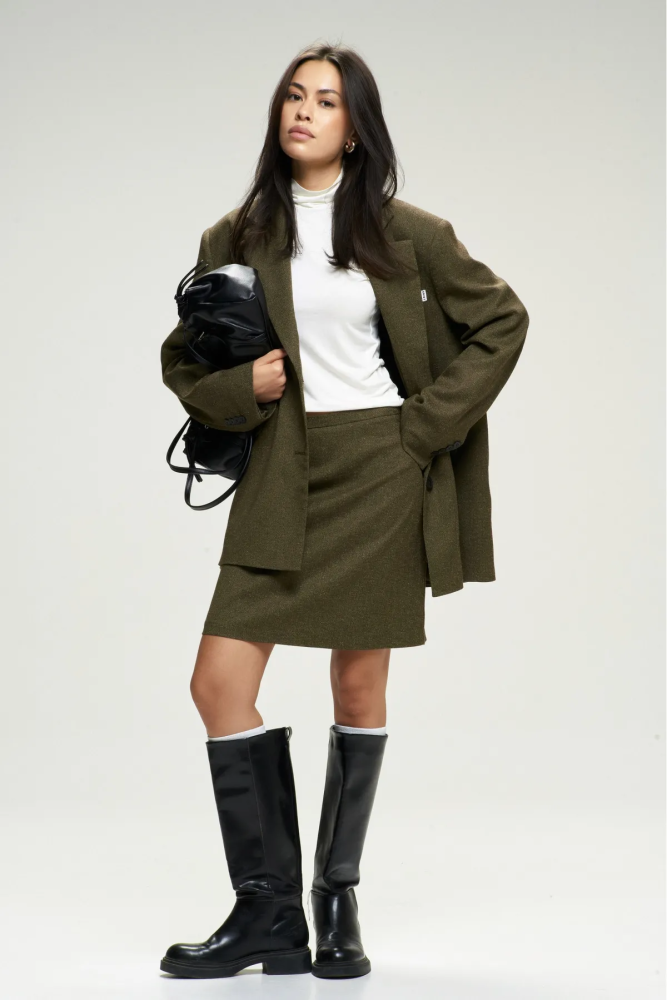 Юбка-мини Classic Khaki