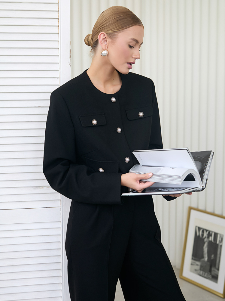 Жакет в стиле Шанель