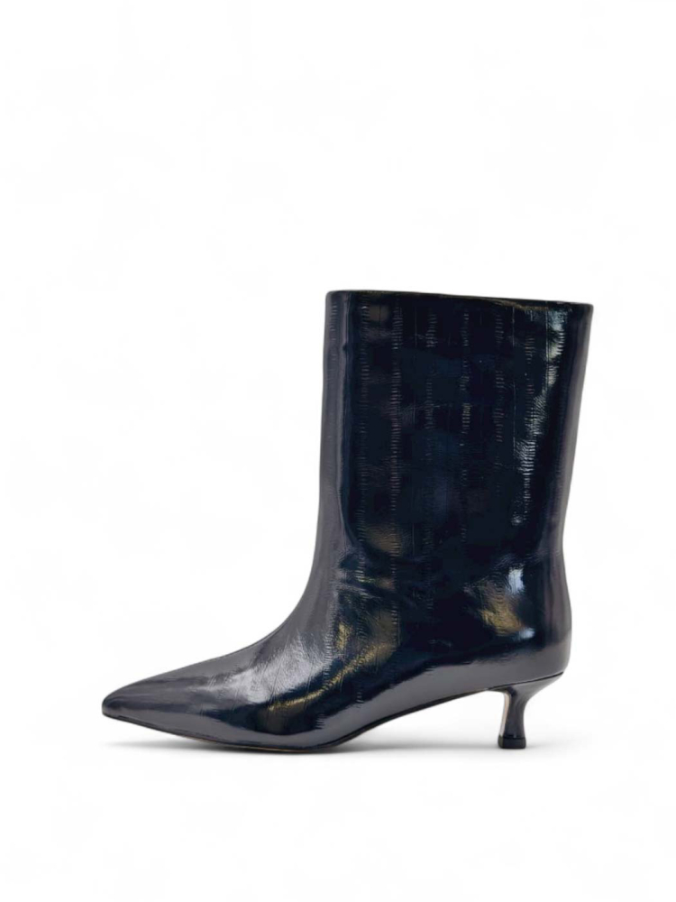 Ботильоны демисезонные из натуральной кожи