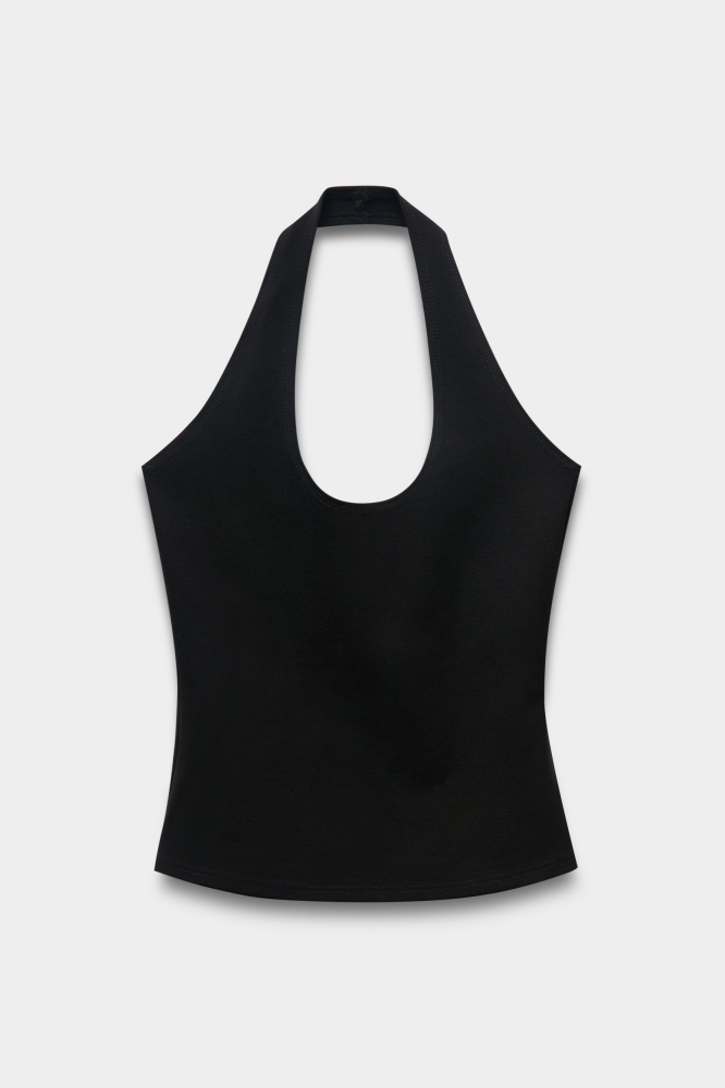 Топ с вырезом халтер