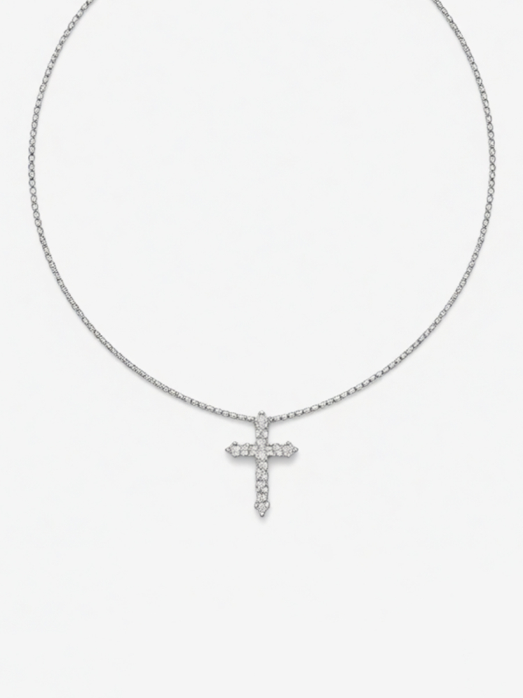 Чокер с крестом