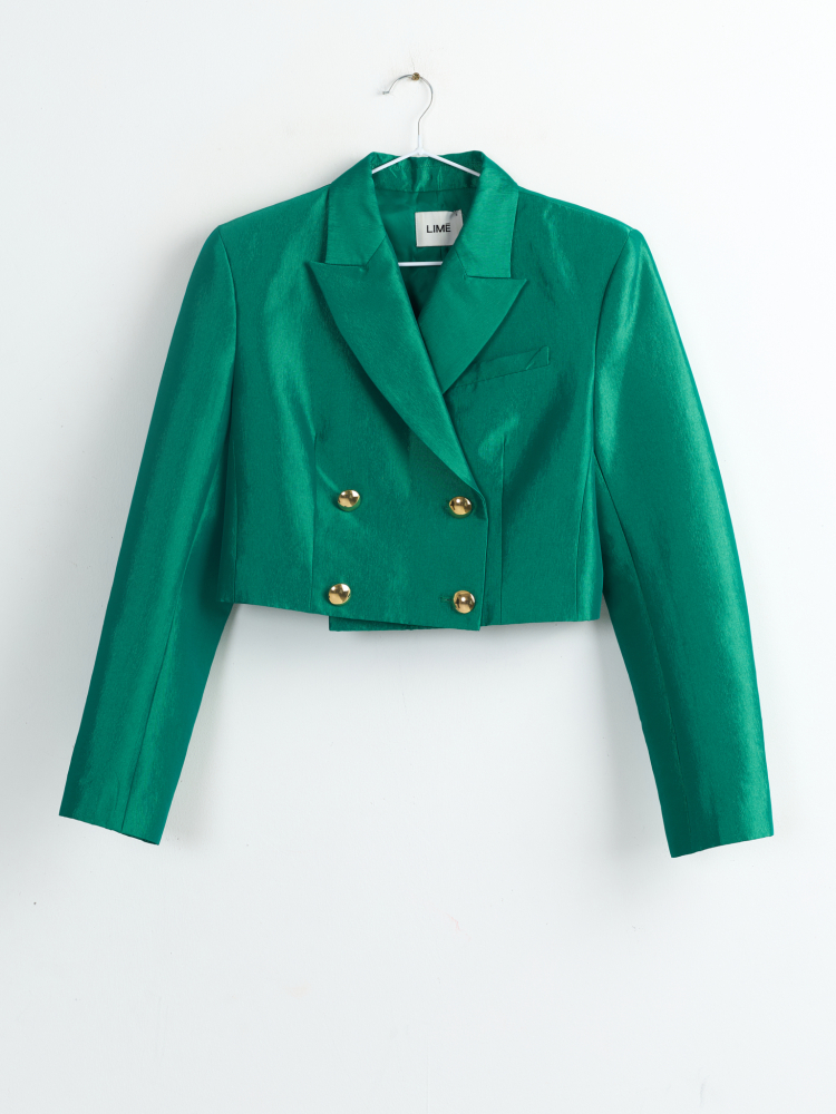 Пиджак укороченный Lime