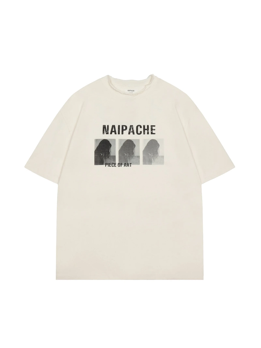 Футболка Гранж Rogue Wave NAIPACHE, цвет: слоновая кость, 2511070020 купить онлайн