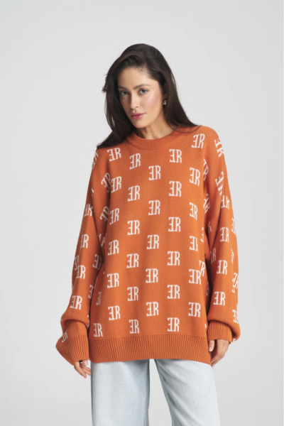 Джемпер Cotton Jacquard Apricot