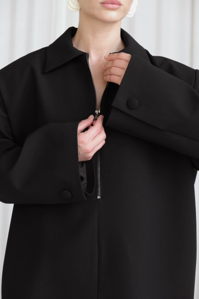 Жакет с молнией PURE MINI, цвет: Черный, НФ-00000410 купить онлайн