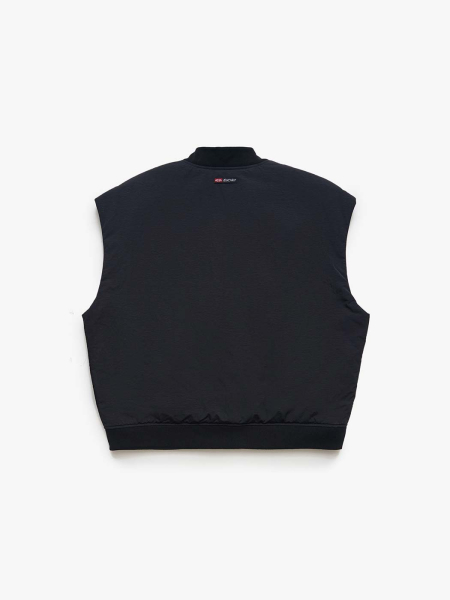 Жилет с воротником-стойкой F | ABLE, цвет: Черный, VST-FBL-LNT-BLCK купить онлайн