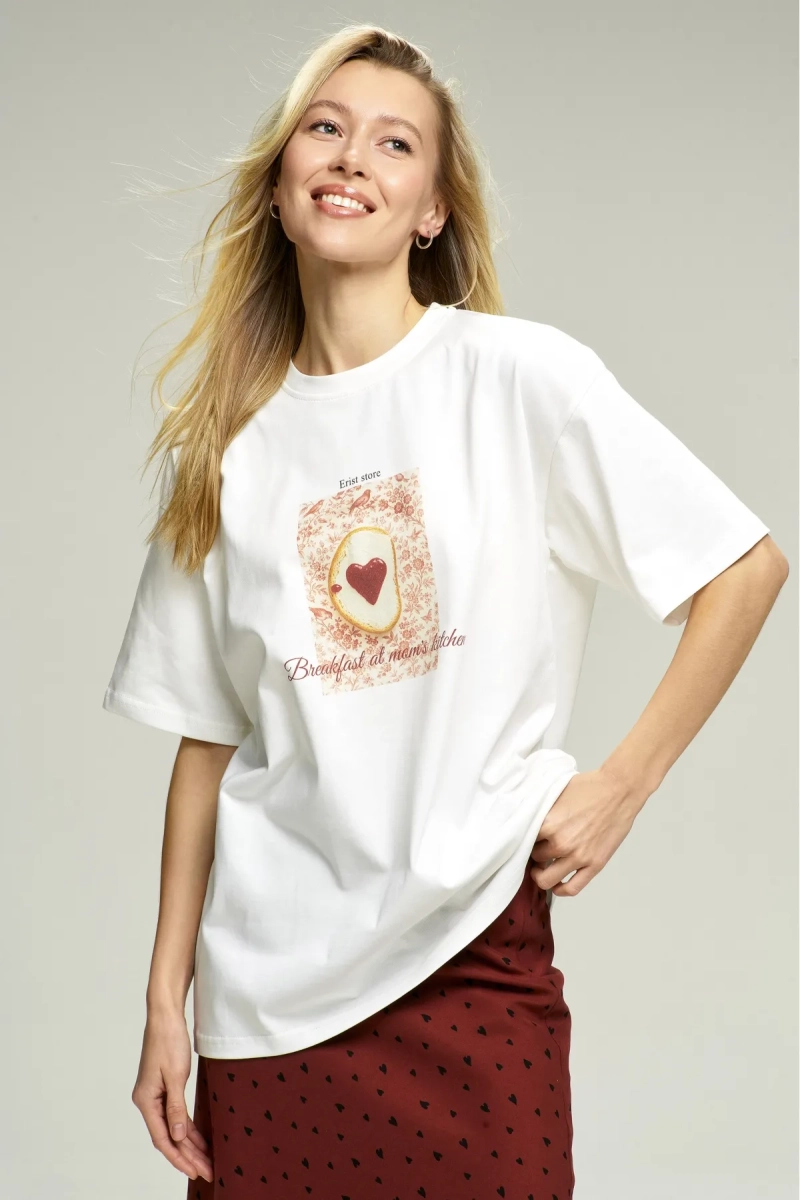 Футболка Breakfast White
