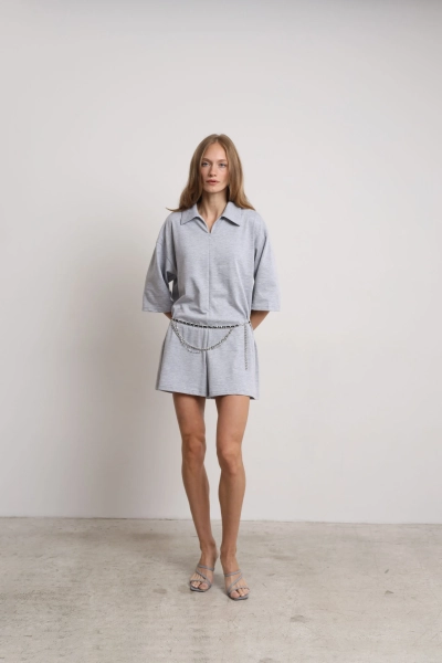 Комбинезон matchy gray issju, цвет: серый,  купить онлайн
