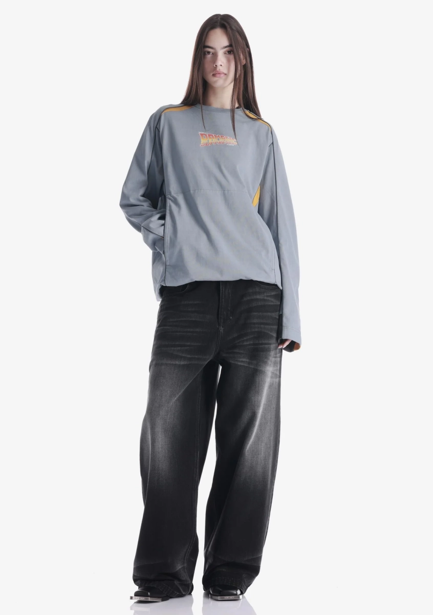 Лонгслив KRAKATAU, цвет: бледно-голубой, Tu131-63 купить онлайн