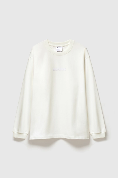 Лонгслив Heavyweight Longsleeve NAIPACHE, цвет: бежевый,  купить онлайн