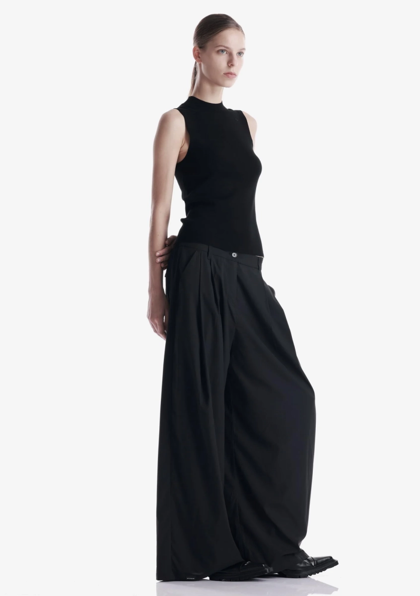 Вязаный топ KRAKATAU, цвет: Черный, Sw43-1 купить онлайн