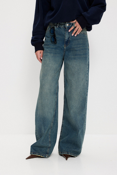 Джинсы багги