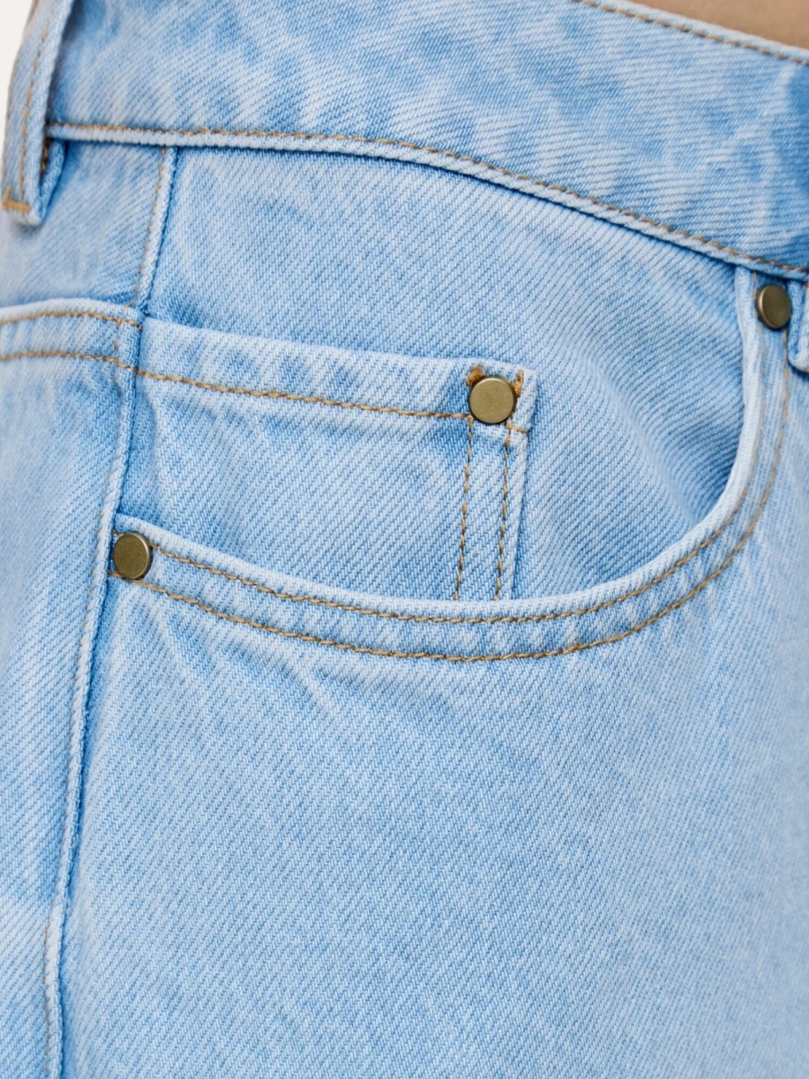 Женские джинсы с манжетами MUTED, цвет: голубой, 904825.WJNS0008_Light-blue купить онлайн