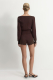 Шорты из смесовой вискозы TOPTOP, цвет: коричневый, TT.038.17425.700 купить онлайн