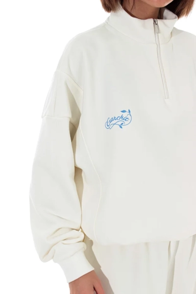 Свитшот на замке GARCHIT, цвет: белый, GARFutSvitWh купить онлайн