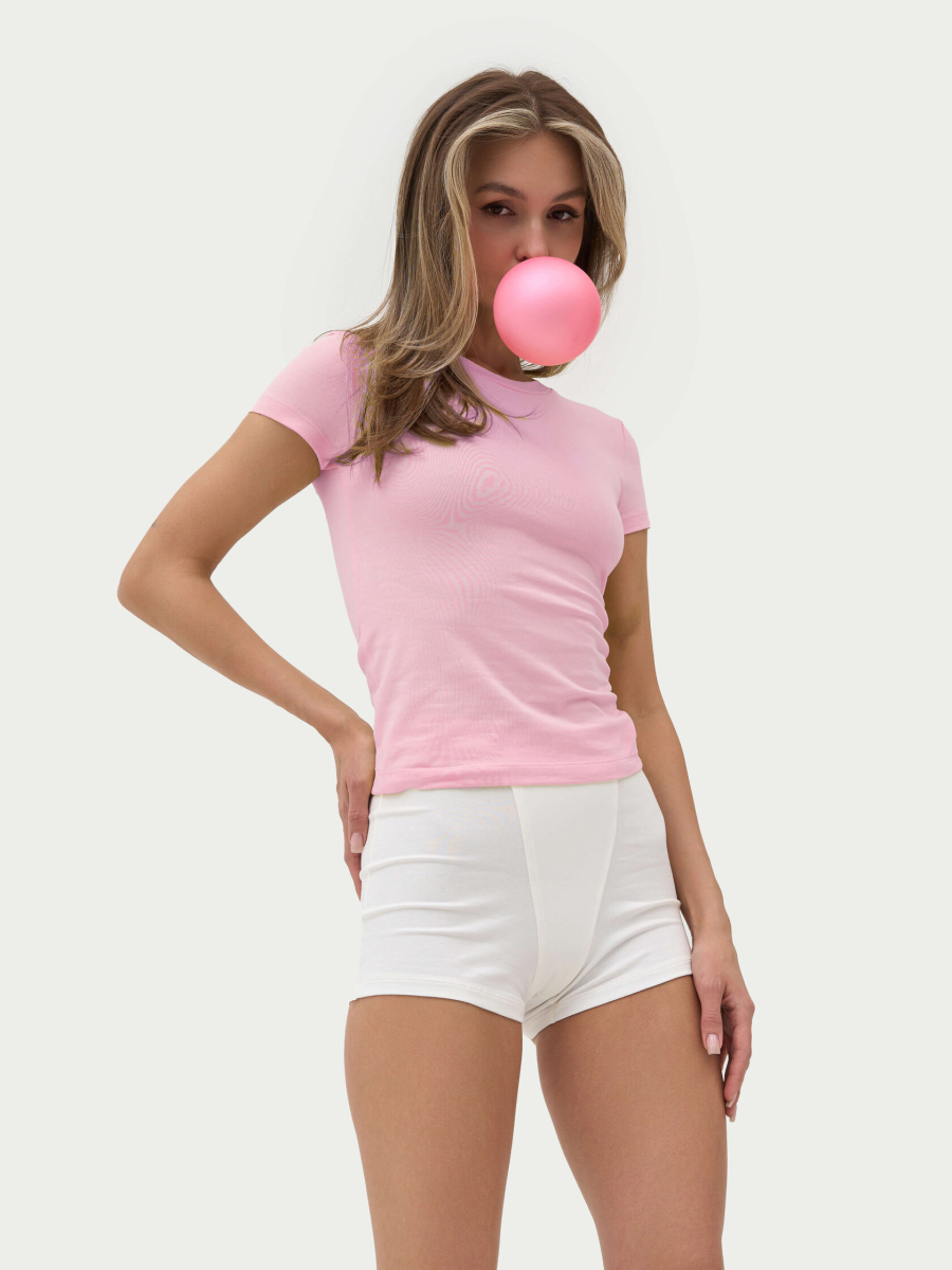 Футболка приталенная ONSI, цвет: PINK,  купить онлайн