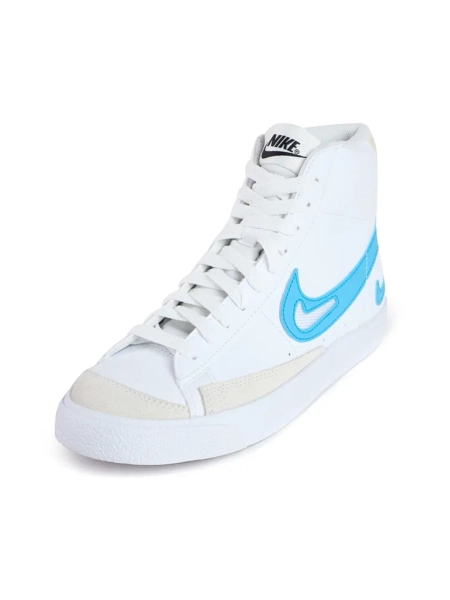 Кроссовки подростковые Nike Blazer Mid 77 "Cut-Out Aqua" NKDADDYS SNEAKERS, цвет: белый FN7790-100 купить онлайн