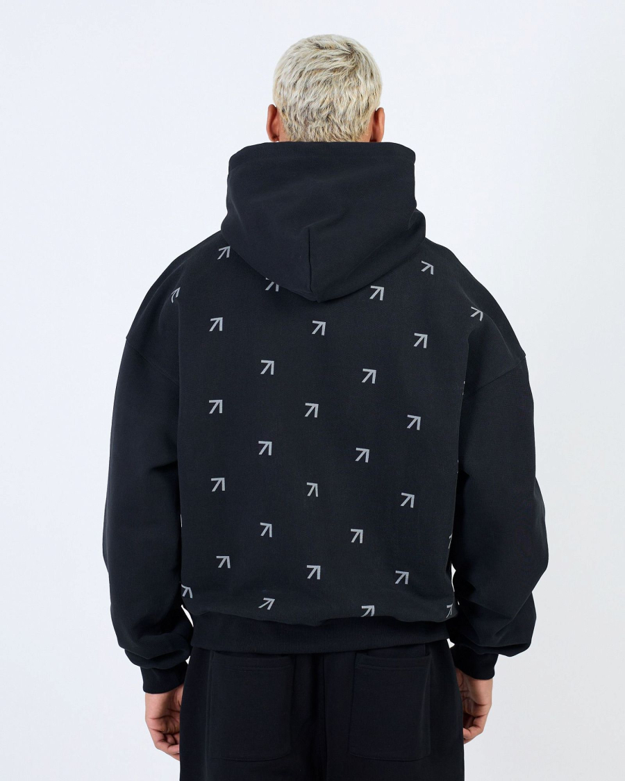 Худи LUNA FACE 580GR BLACK ASIA ST 71, цвет: Черный, Ast71.hood-Lunaface-bl купить онлайн