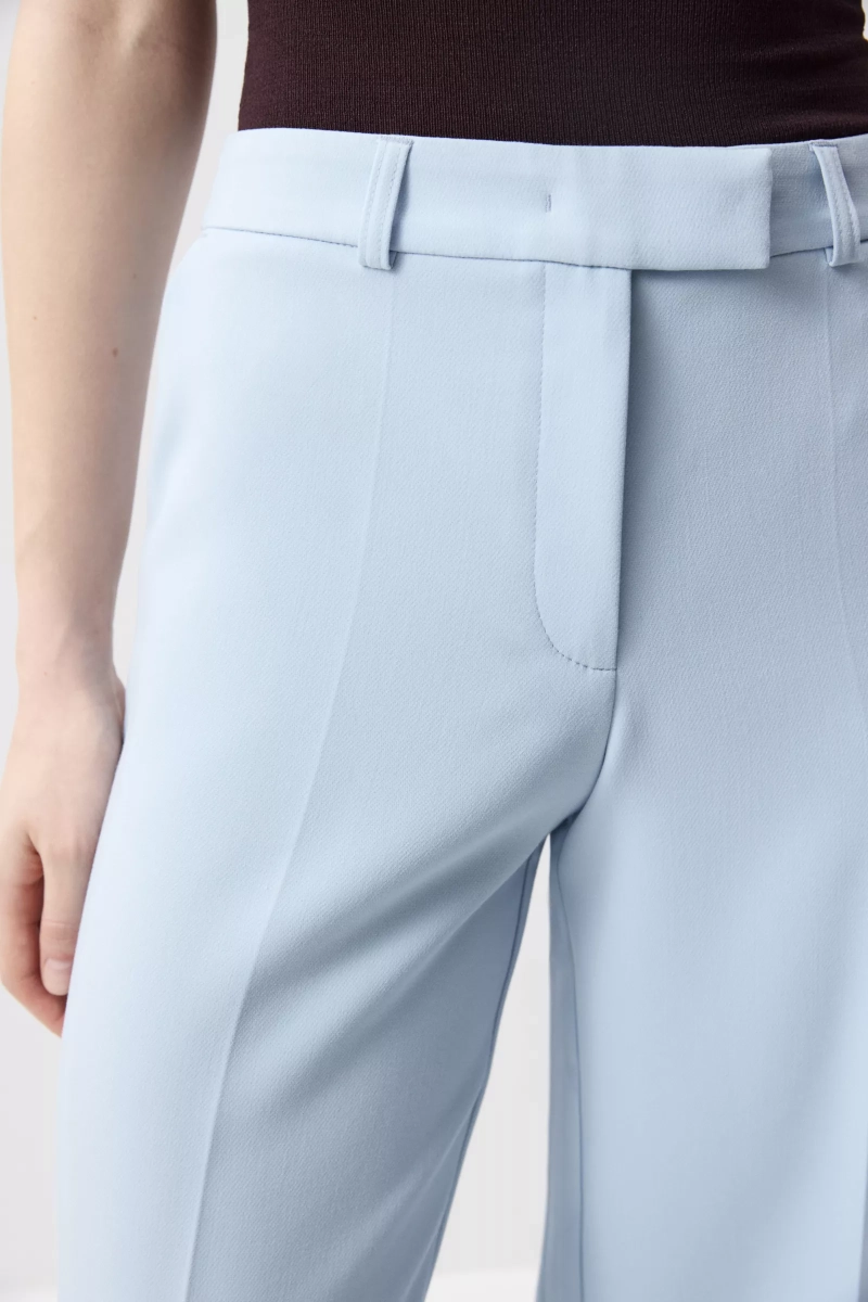 Брюки прямые Charmstore, цвет: голубой, 101-557103-668 купить онлайн