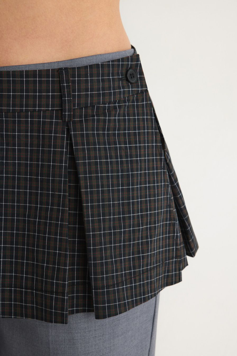 Брюки с баской TOPTOP, цвет: серый, TT.030.18506.800 купить онлайн