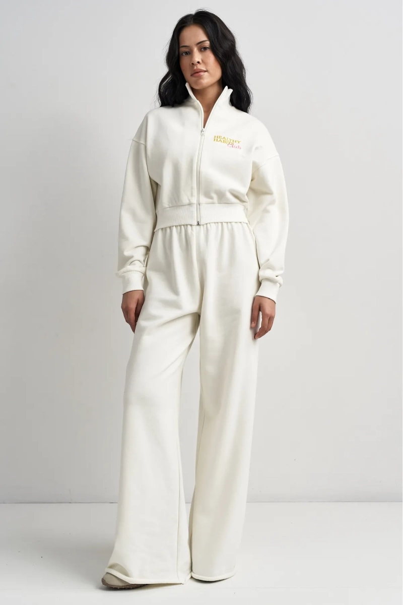 Бомбер мини Erist store, цвет: белый, НФ-00003406 купить онлайн