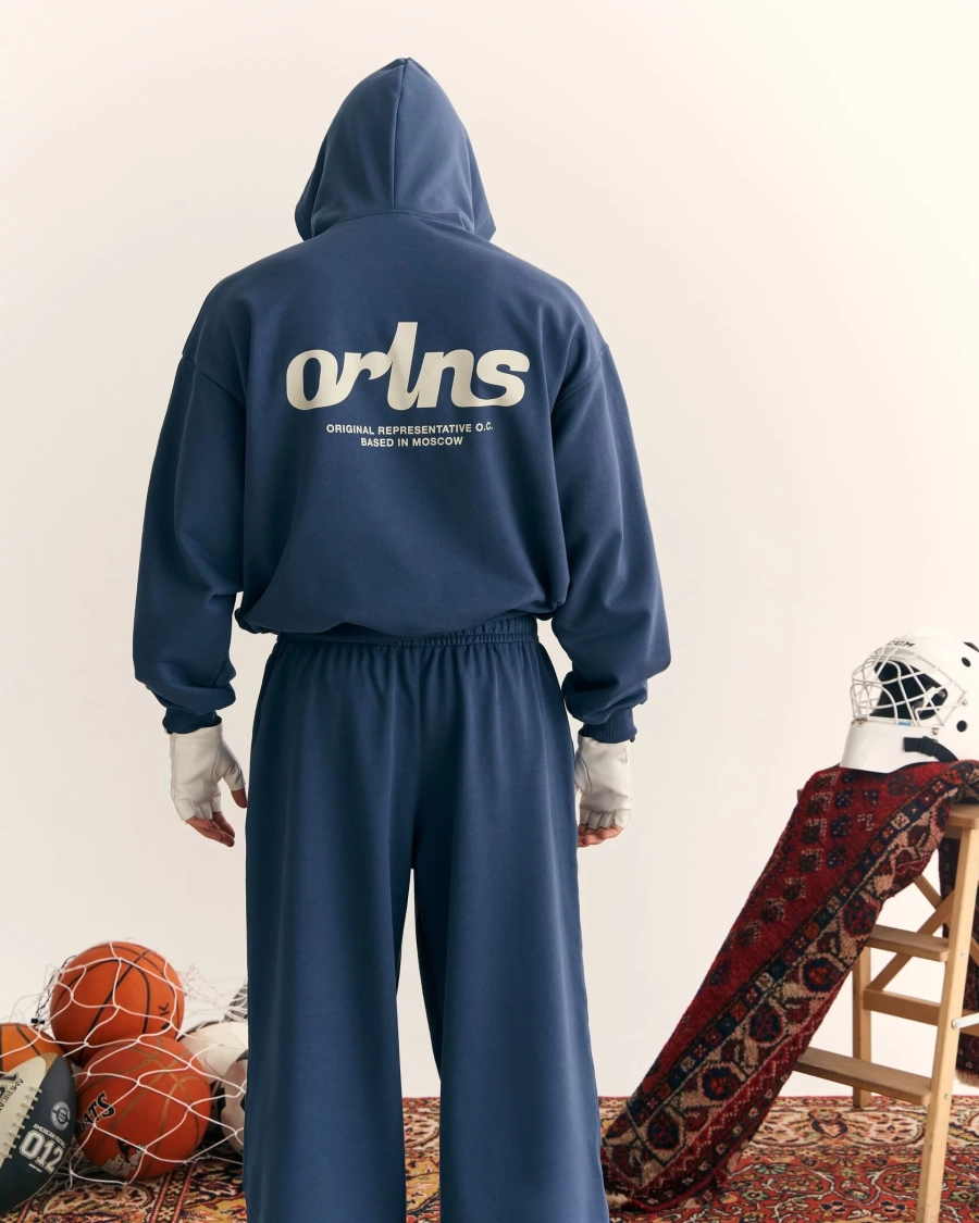 Худи STEEL BLUE HOODIE THE ORLINES, цвет: blue, HD-STL-BLE купить онлайн