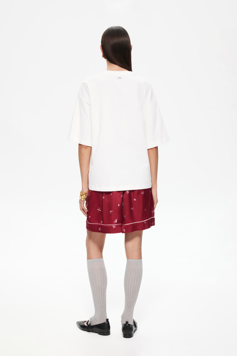 Шорты пижамные с принтом DREAMS BY ALENA AKHMADULLINA, цвет: красный, 225102090204326/205000 купить онлайн