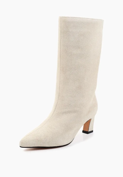Ботильоны на маленьком каблуке SBALO, цвет: молочный SHT68-2 купить онлайн