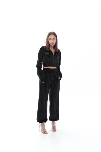 Брюки Velour GARCHIT, цвет: Черный, GARVelBrBlack купить онлайн