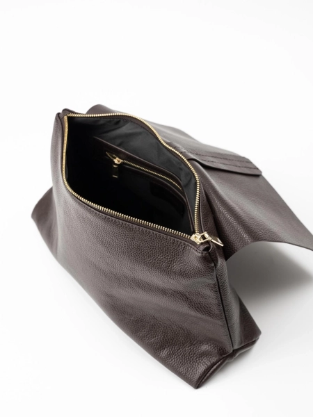 Сумка Ливиа средняя LUNAVERA, цвет: шоколад J-704-PHR 8240 купить онлайн