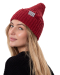 Шапка KNITTED TORN Suborbia, цвет: burgundy 04012 купить онлайн