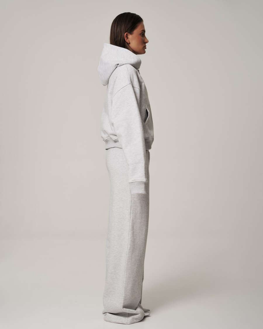 Худи YONS STUDIOS MELANGE YONS, цвет: серый, YO-787 купить онлайн