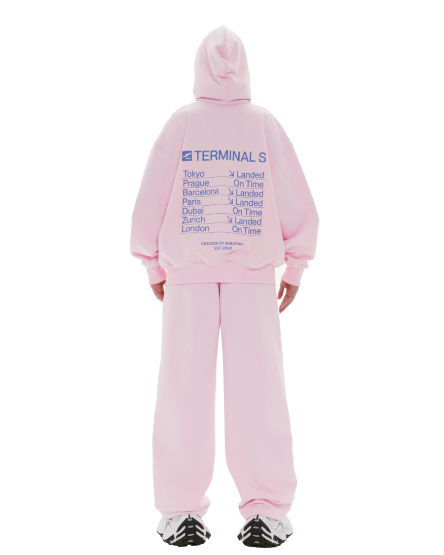 Худи ZIP TERMINAL S `25 Suborbia, цвет: PINK, 05019 купить онлайн