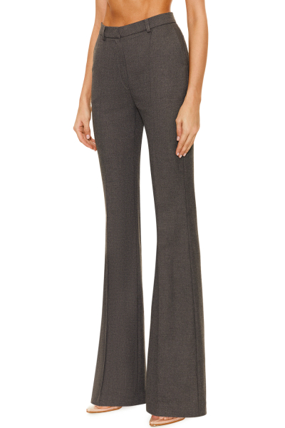 Брюки-клёш со стрелками SODAMODA, цвет: серый, 14791 купить онлайн