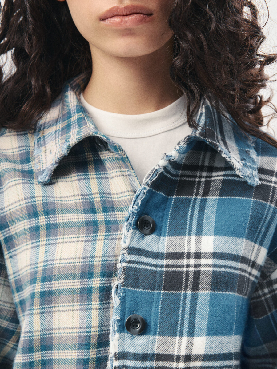 Рубашка Сплит NAIPACHE, цвет: синий, 2512009200 купить онлайн