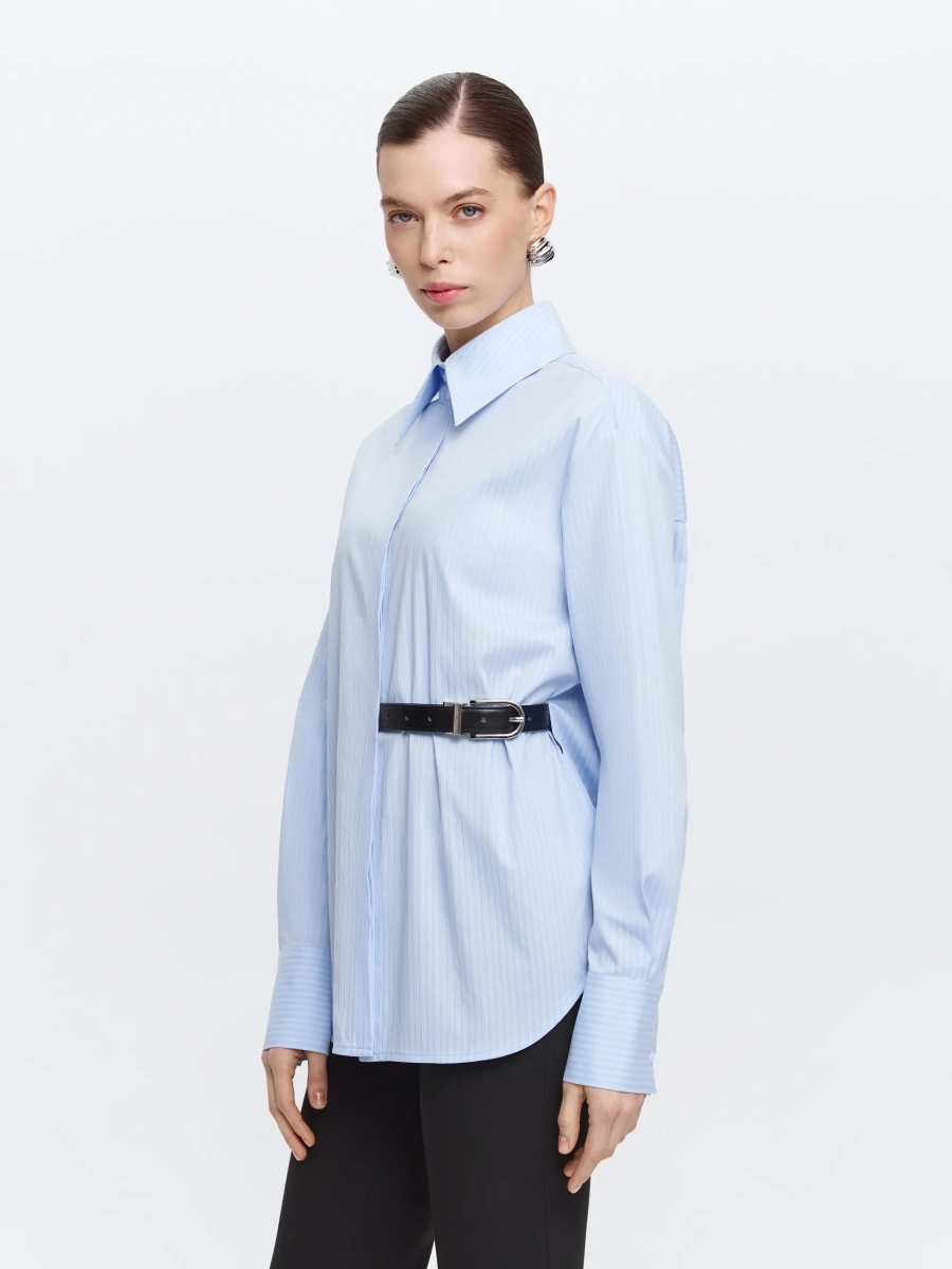 Рубашка ANNA PEKUN, цвет: голубой, 31.2643.601 купить онлайн