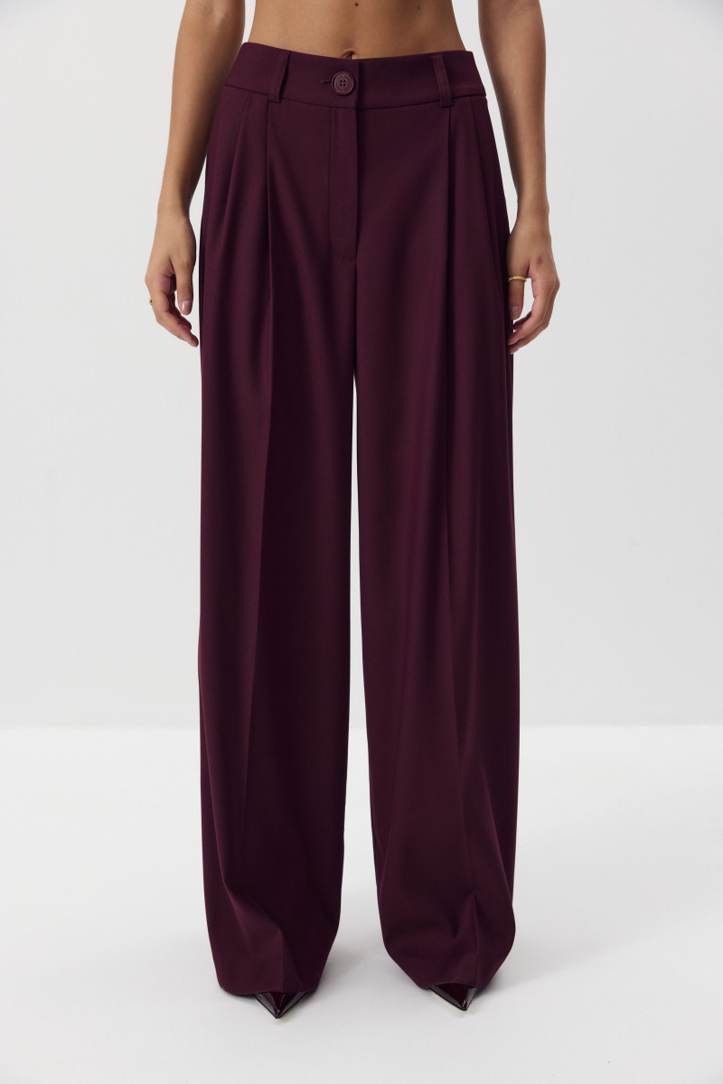 Брюки палаццо Charmstore, цвет: сливовый, 101-41037-680 купить онлайн