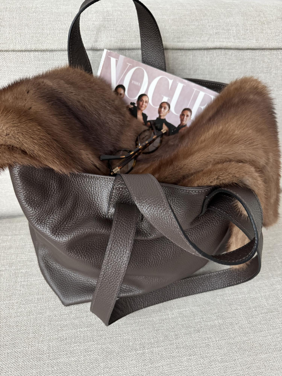 Сумка АМАНДА LUNAVERA, цвет: темно-коричневый J-704-PHR 3656 купить онлайн